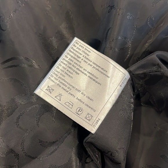 Authentic CHANEL Black Teddy Bomber Jacket - Picture 9 of 12